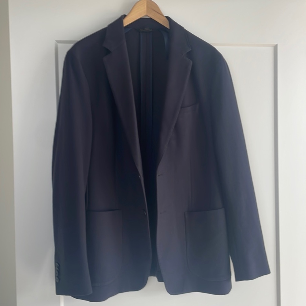 Banana Republic 42R Slim Fit Navy Sport Coat